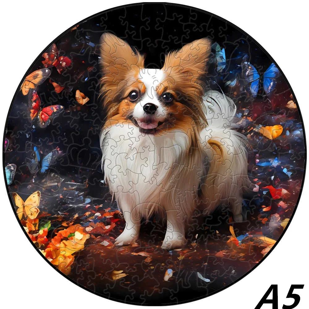 150pcs Big Size Animals Wooden Puzzle for Adults Fingers Toys Wood Jigsaw Kids Gifts Educational Family Games Home Decoration