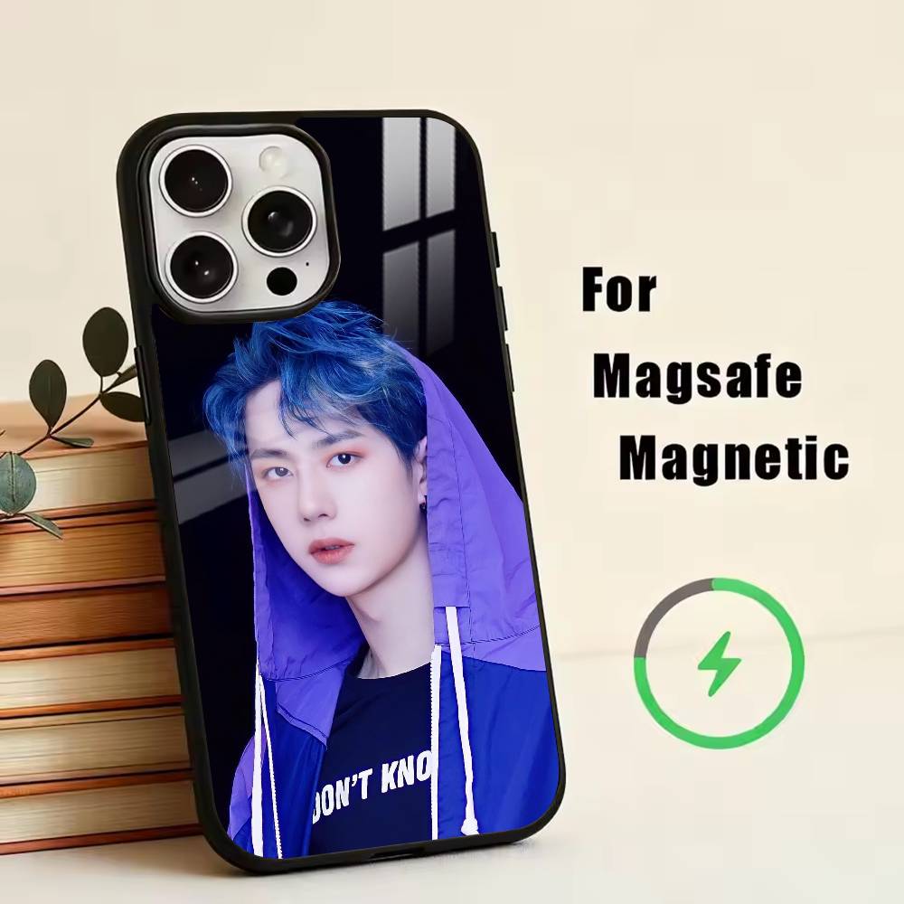 powerful boy Y-Yibo Wang  Phone Case For iPhone17,16,15,14,13,12,11 Plus,Pro Magnetic For Magsafe Wireless Charging