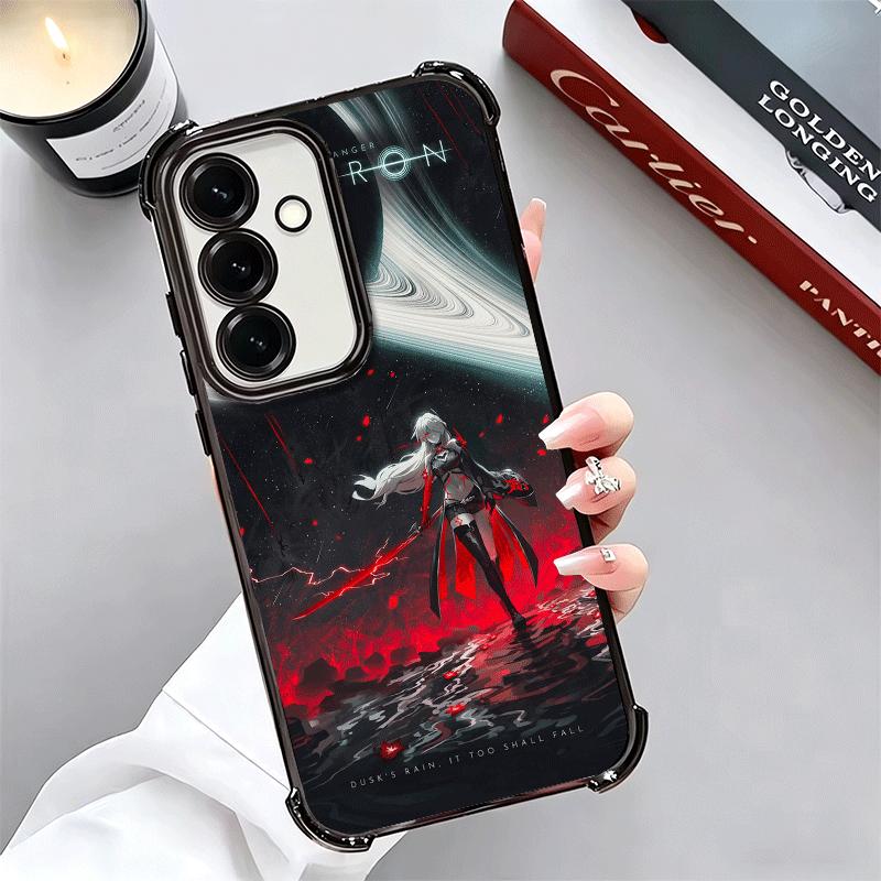 Honkai Star Rail Acheron Plating Phone Case For Samsung A17 A07 A37 A57 A16 A56 A15 A55 A14 A54 A13 A53 A26 A36 A25 A35 A24 A34