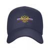 Punk Unisex Coat Of Arms Of Russia Baseball Cap Russian Flag Adjustable Dad Hat Unisex Women Sun Protection Snapback Summer Hats