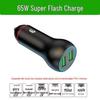 120W Dual Car Charger for Xiaomi and Apple - Super Fast Charging Adapter