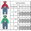 Super Mario Bros Baby Crawling Romper Jumpsuit Costume with Hat Set, Mario Luigi Cosplay Outfit for Newborn Halloween Party SZBS