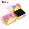 Rainbow 100Pcs Reveal Craft Kit With Wooden Stylus Parent-Child Activity Gift For Kids Ages 5-12 (Non-Toxic Coating)