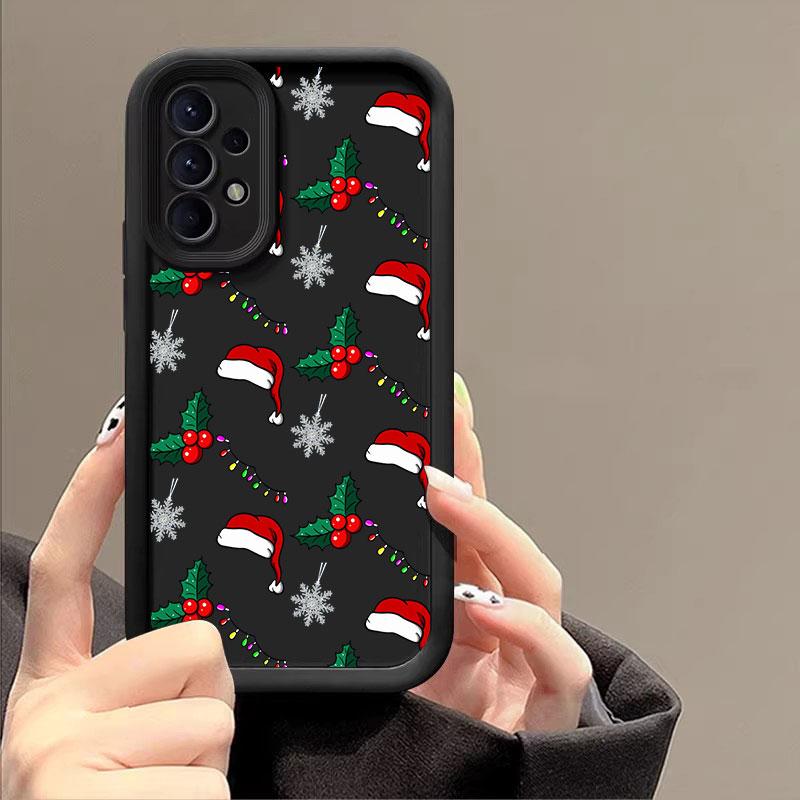 Merry Christmas New Year Gift Case For Samsung Galaxy A55 A35 5G A13 A54 A53 A52 A34 A06 A32 A14 A23 A24 A12 A51 A71 Phone Cover