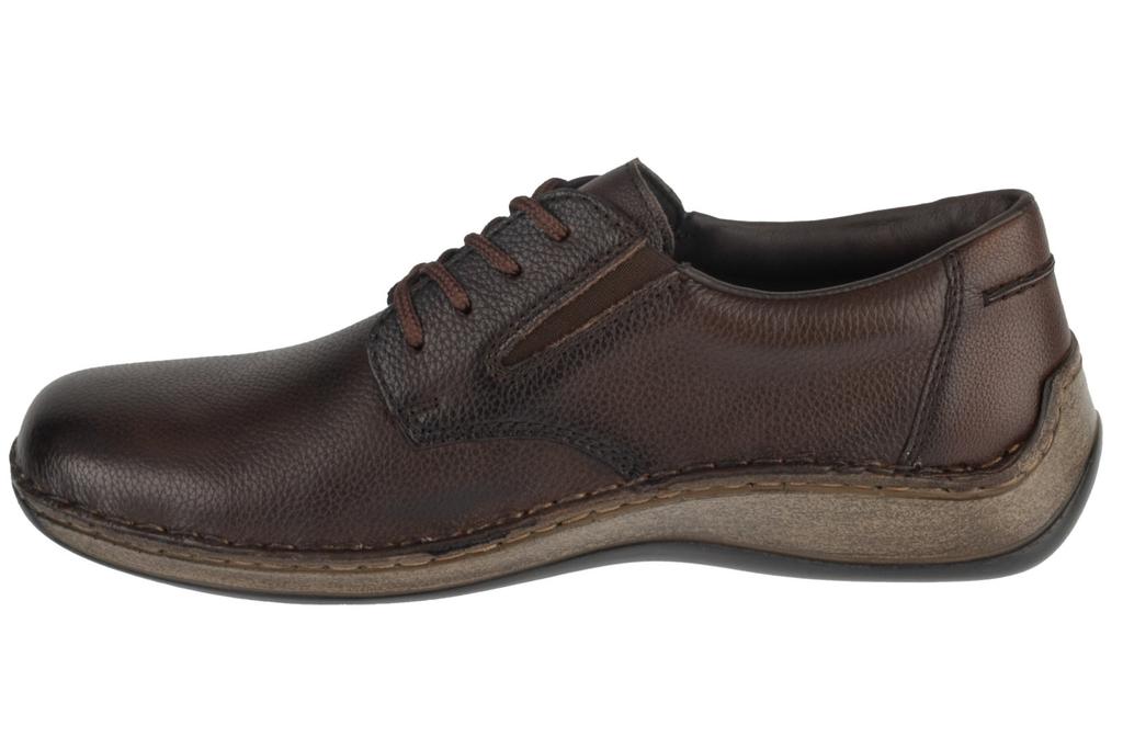 Rieker Shoes 05211, Mens brown Half shoes