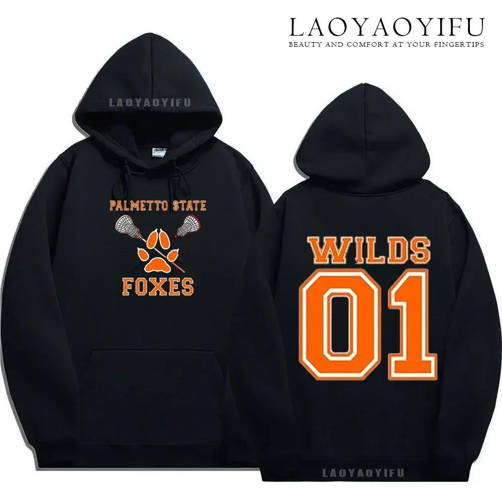 Der Foxhole Court Palmetto State Foxes Herren Hoodie Foxhole Field Palmetto State Fox Cosplay Wildtier Langarm-Sweatshirt