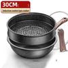 30cm Non-stick Wrought Iron Wok Frying Pan