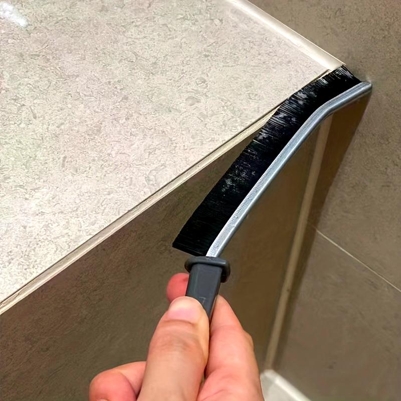 1pc Multi-Function Crevice Cleaning Brush - Ideal for Kitchen & Bathroom Tiles, Stainless Steel Faucets, and Hard-to-Reach Areas