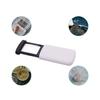 Magnifying Glass with LED Light Pull-Out Portable Magnifier Elderly Reading Pocket Loupe for Traveling