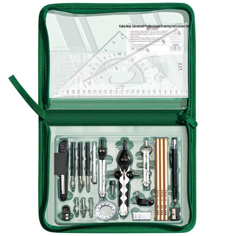 Conjunto de Desenho de Engenharia e Arquitetura Kaba Bear: Ferramentas de Desenho Profissionais para Estudantes e Engenheiros Civis