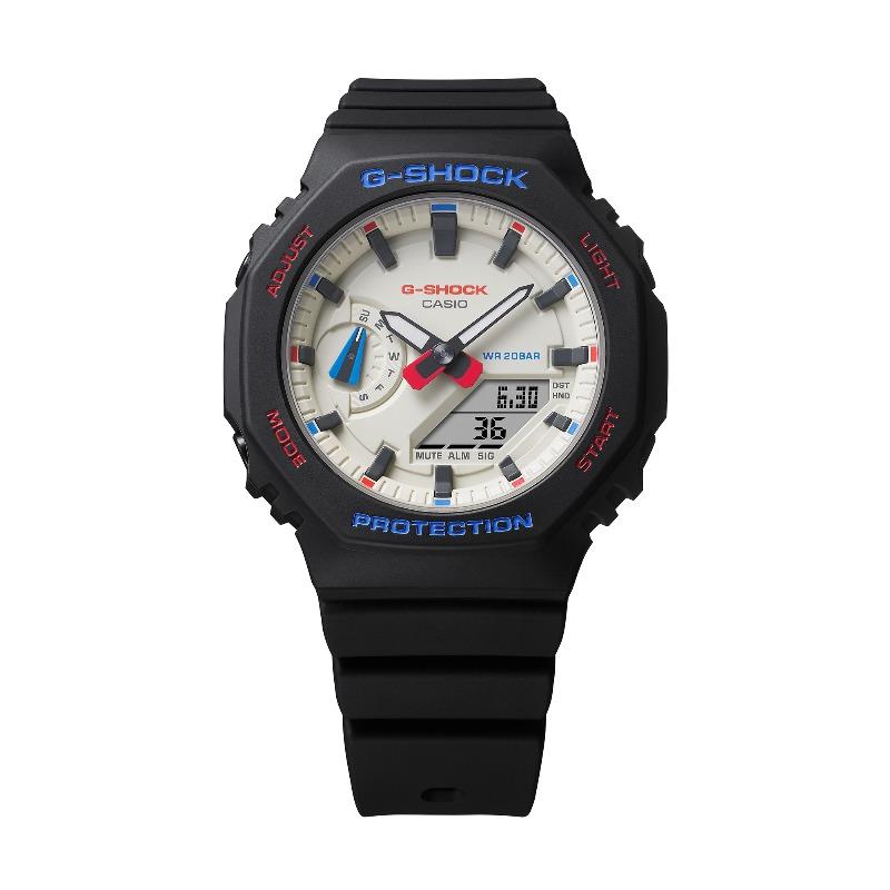 Casio G-SHOCK Men's Resin 200M Water Resistant Analog Shock Resistant Quartz Watch GMA-S2100WT-1A
