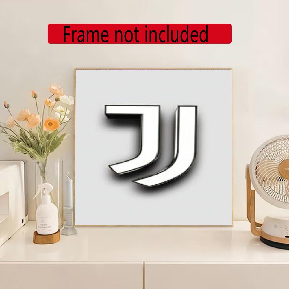 Juventus 5D Diamond Painting Round Diamond Rhinestones Mosaic Diamond Embroidery Wall Paintings Rhinestones Gift Frameless