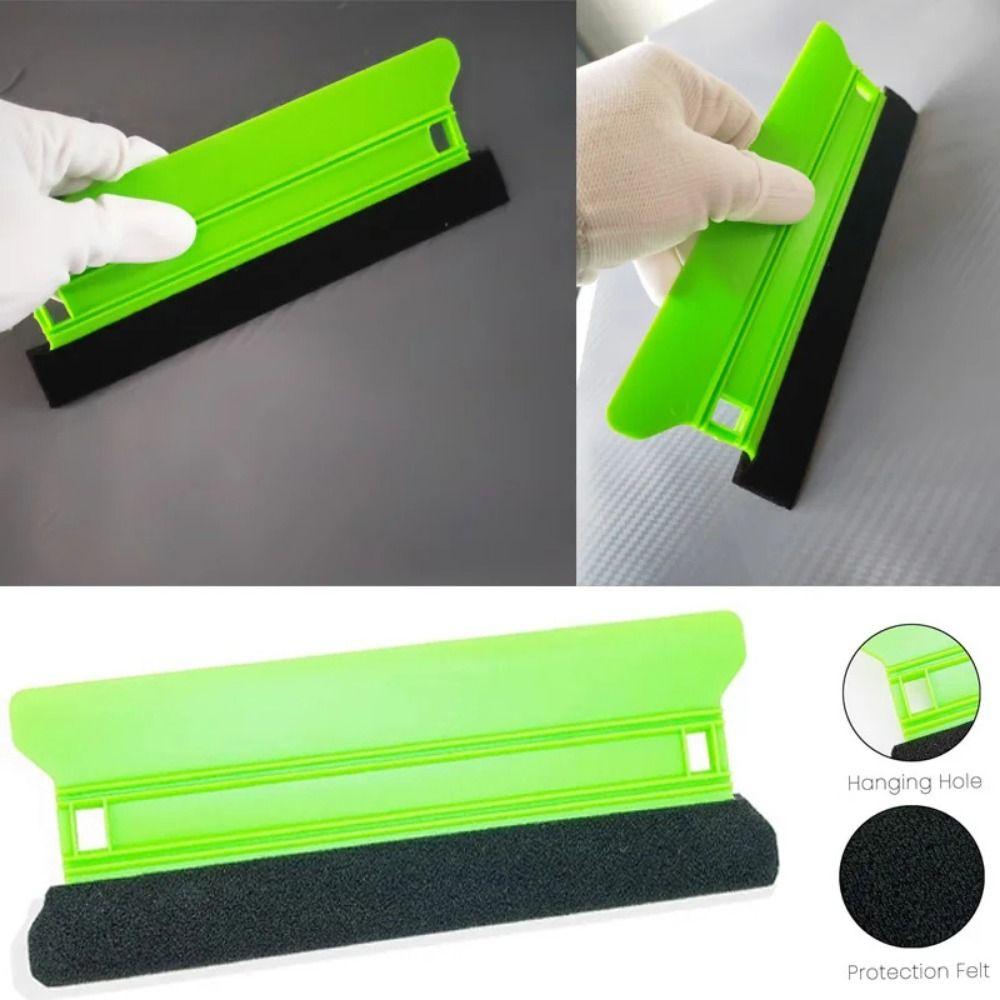 2Pcs Scratch-Free Window Tint Felt Squeegee 8.3inch Long Vinyl Decal Applicator  Auto Sticker