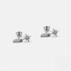 Earrings Simple Ear Jewelry Fashion Men's/Women's Diamond Jewelry Accessories