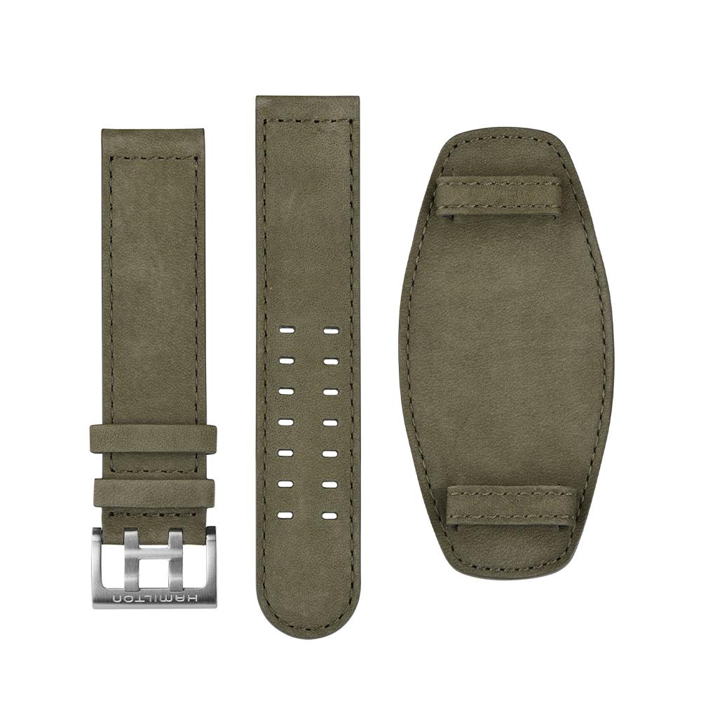 [Hamilton] Green NATO Bund Strap 22mm H6007171071