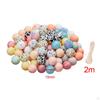 Spacer Beads DIY Silicone Bead for Jewelry Making Necklace Charms Earring Crafts