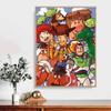 DIY Diamond Painting Cute Cartoon Characters Cross Stitch Kit Mosaic Art Diamond Painting Full Circle Diamond Home Decoration