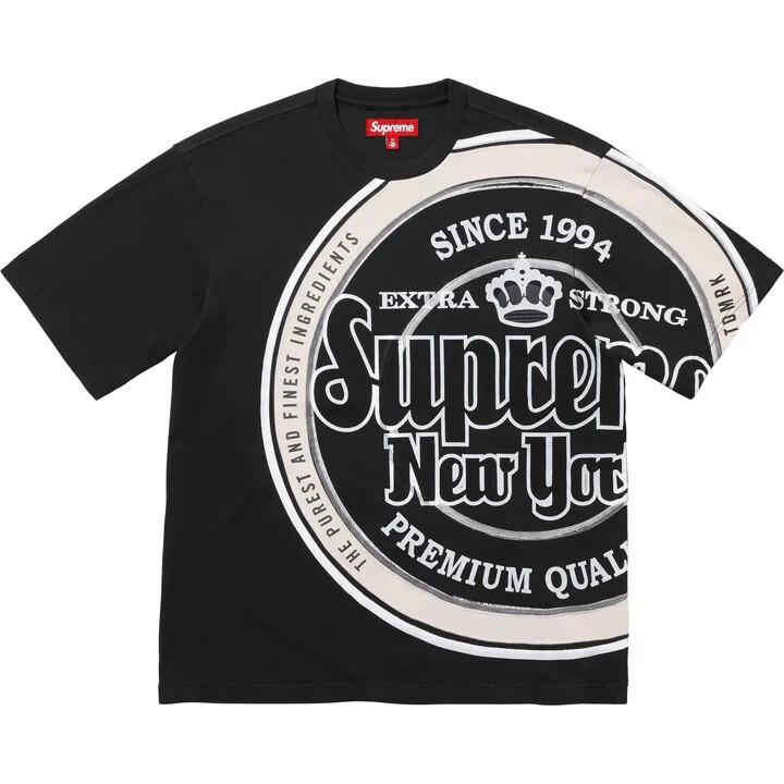 Верх Supreme Lager с коротким рукавом Черный L