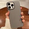 iPhone 11/13/14/15/16e/17Pro Case: Solid & Transparent, Premium Feel, Simple Design