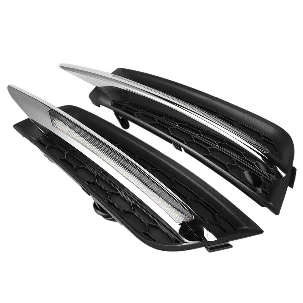 Auto LED Tagfahrlicht Nebel Lampe 6000K Hohe Helligkeit Fahrzeug DRL Lampe