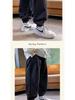 2025 New Boys' Fleece-Lined Sweatpants: Thickened Casual Sports Pants for Spring, Autumn, and Winter