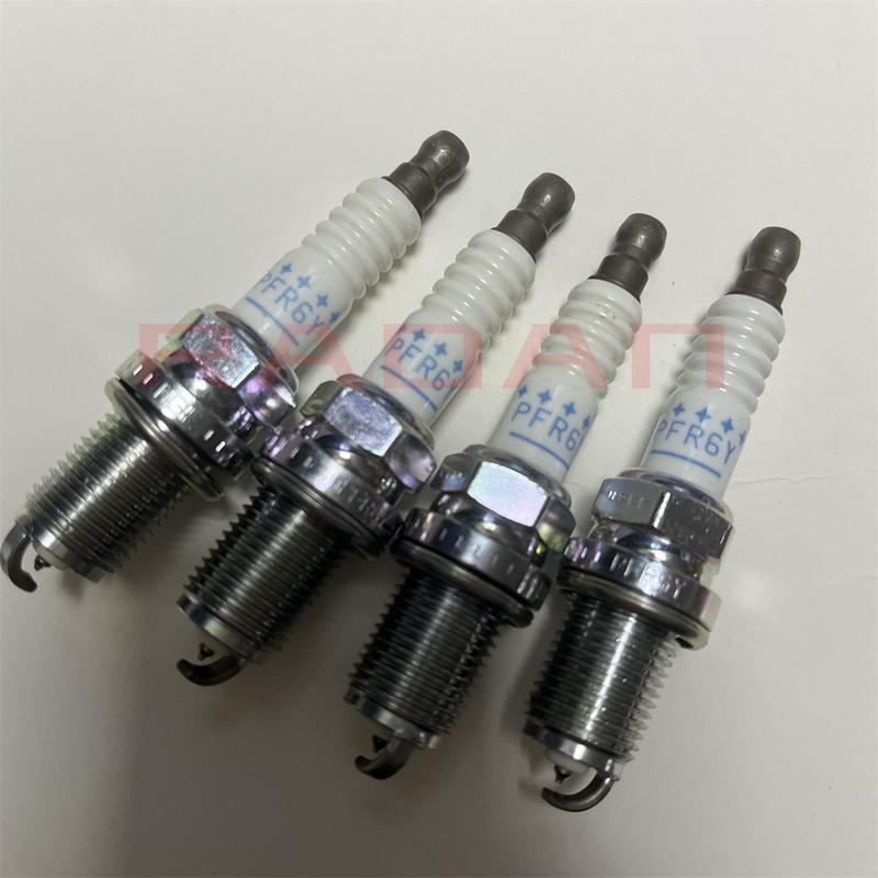 PFR6Y High Quality Spark Plug For Roewe 350 550 750 I5 W5 MG3 MG5 MG6 MG7 MG GT ZS MGTF 10099079