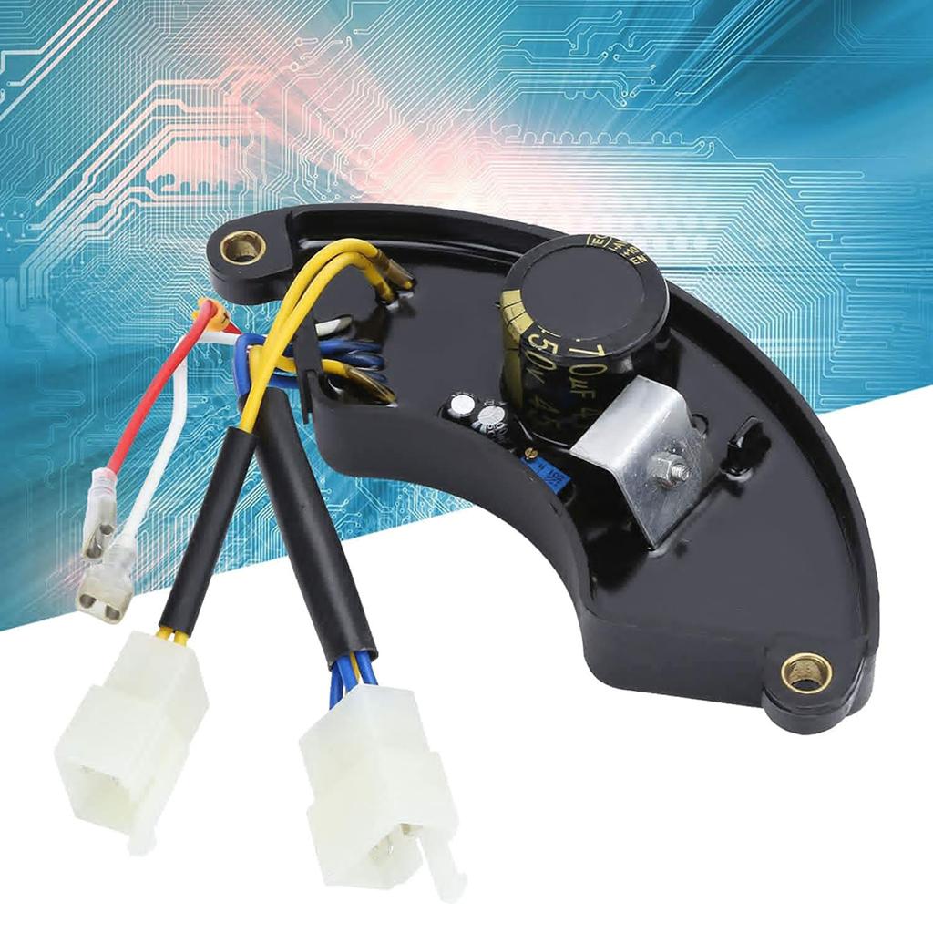 8kw AVR Replacement Generator, Automatic Voltage Regulator Three Phase Curved- Shape 14CM