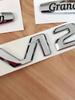 Chrome Black V12 V 12 Letters Sides Fender Badges Emblems for Mercedes Benz MAYBACH S500L S600L S63 S65 S65L AMG VH0