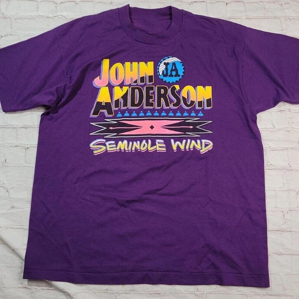 Новая хлопковая футболка John Anderson Seminole Wind Полный размер S-5XL Унисекс футболка XXXL