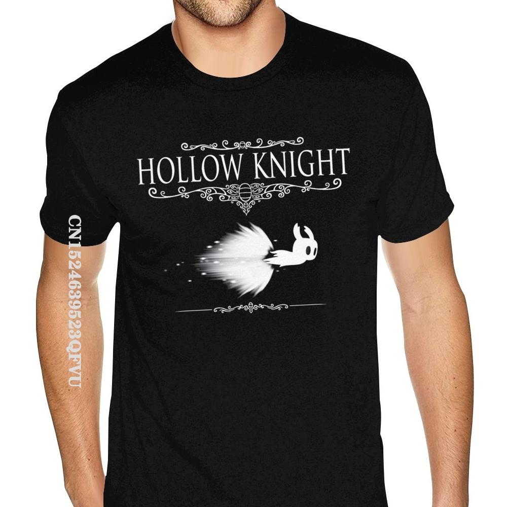 Grafika Ghost Knight Hollow Knight Zábavná hra Klasické tričko Unisex Skull Grafika Gothic Anime Tričko HipHop Print Trička