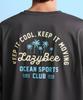 Leijibi Airfresh String Top Oversized M Long Sleeve Rash Guard Dark Gray