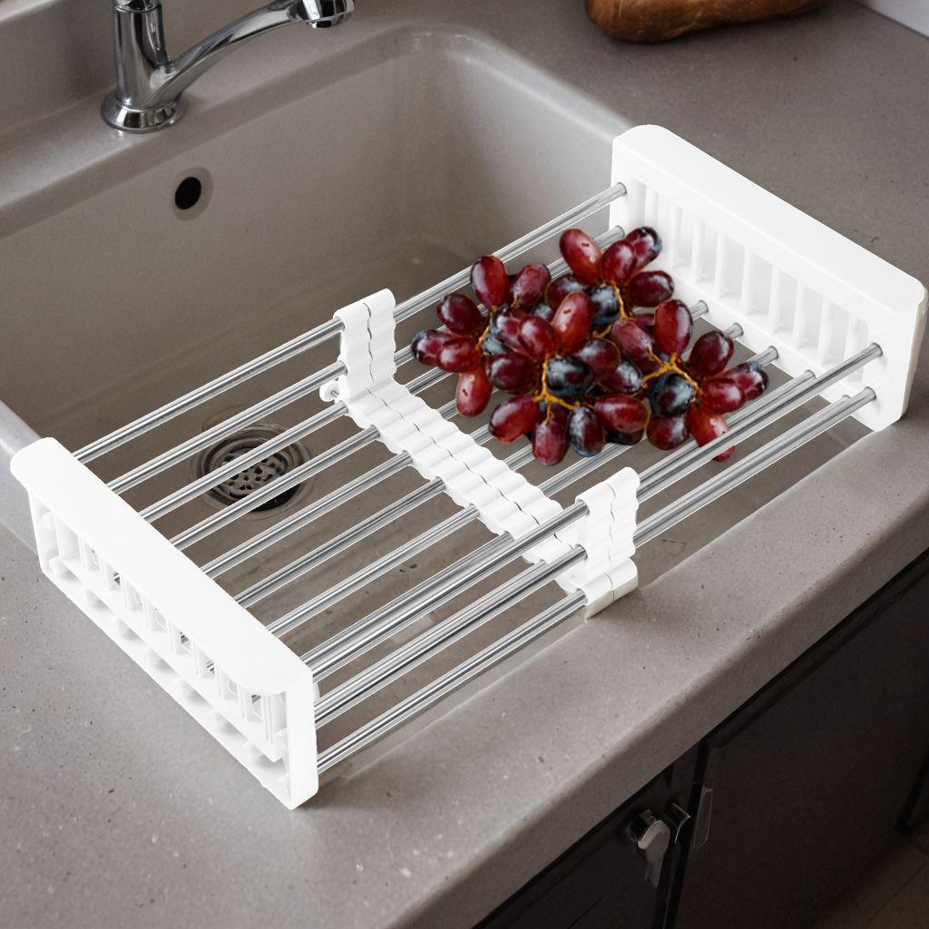 Ordos White Vegetable Drainer For The Sink