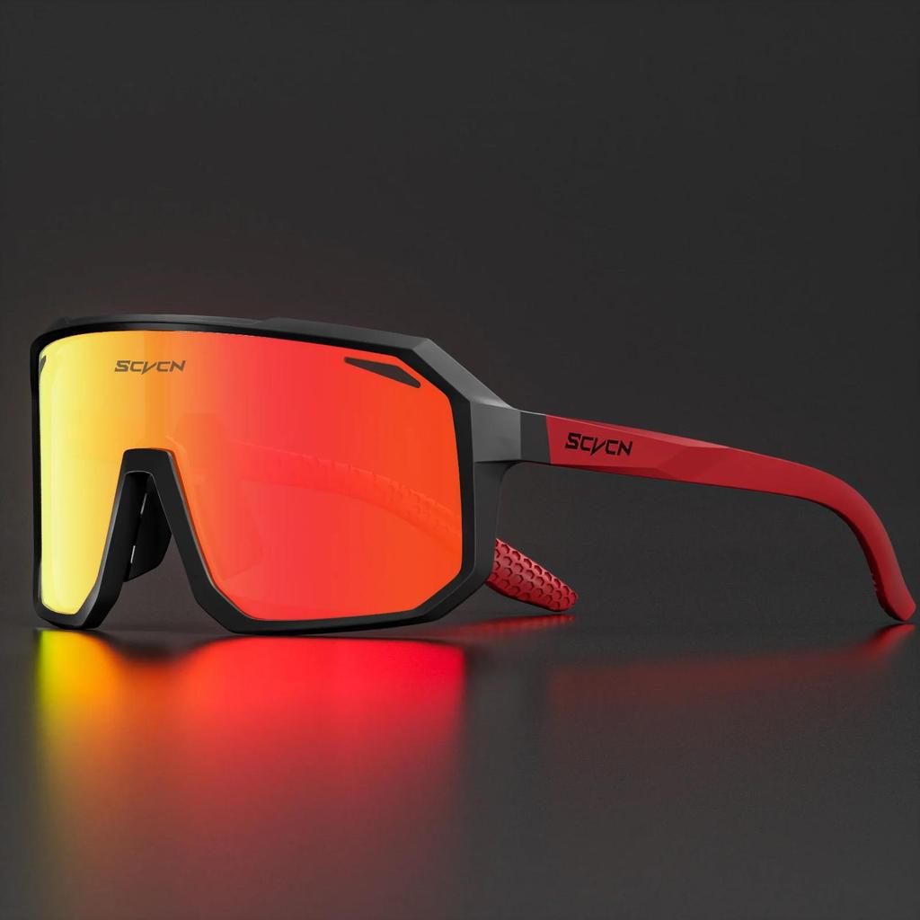 SCVCN New Cycling Sunglasses Men Road Driving Bike Glasses Outdoor Sports Mountain Climbing Women Bicycle Cycling UV400 Goggles 7