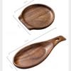 1PC-Rosewood Spoon Rest Holder Storage Rack Rice Spoon Spatula Kitchen Countertop Organizer Rack