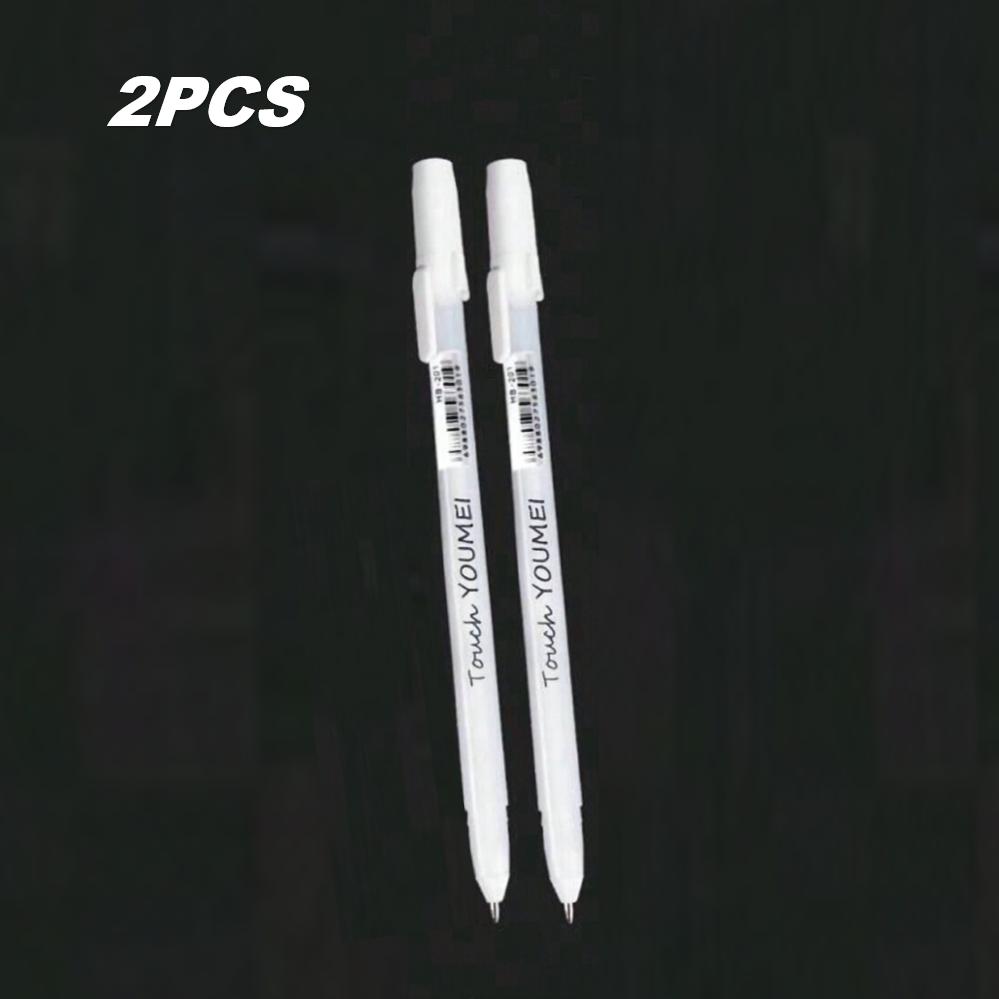 

Белые гелевые ручки-хайлайтеры, Идеально подходят для художников, авторов комиксов и творческих проектов на черных поверхностях, Для профессионального использования