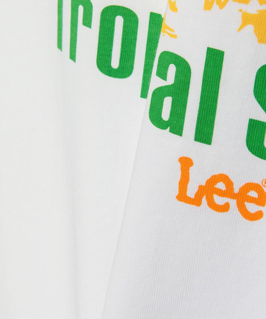 LEE Tropical Summer Lee T-Shirt White