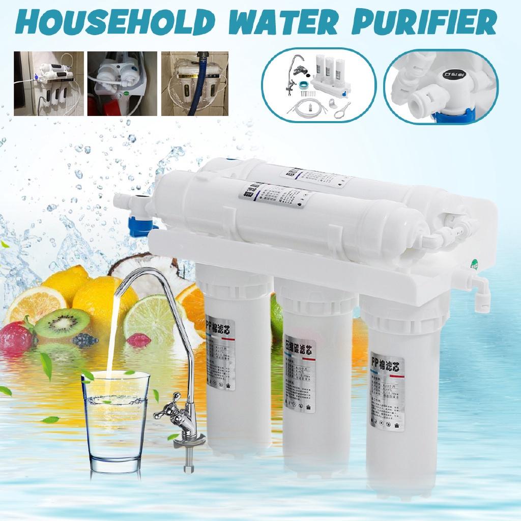 New Mini 3+2 Kitchen Ultrafiltration Water Filter System Household Mini Water Purifier System