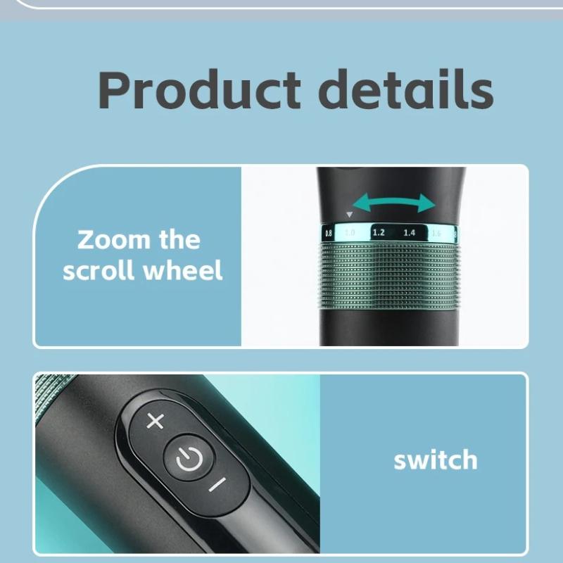 New VGR Professional Dog Shaver Electric Pet Hair Trimmer Household Metal Pet Hair Trimmer LED Digital Cat and Dog Hair Trimme IPX7 Waterproof V-209