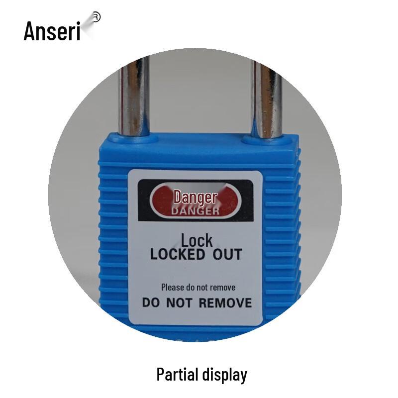 Long Beam Engineering Plastic Safety Padlock