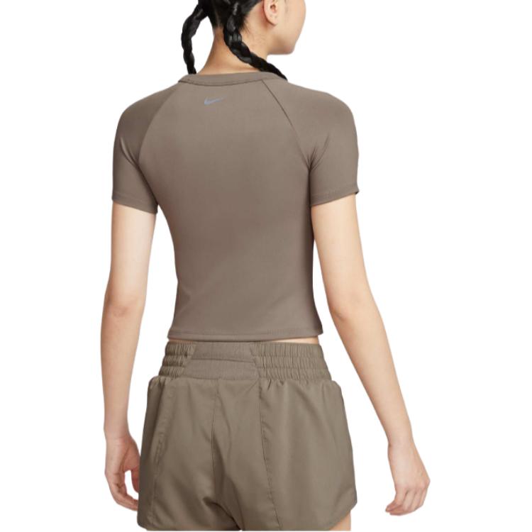 Nike T Shirt Women's Light Umber HQ0249-214