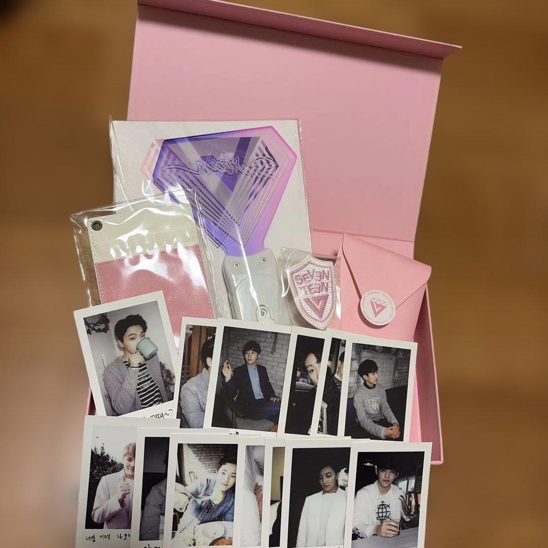 

[USED] SEVENTEEN CARAT Korean Fan Club 1st Generation Membership Benefits