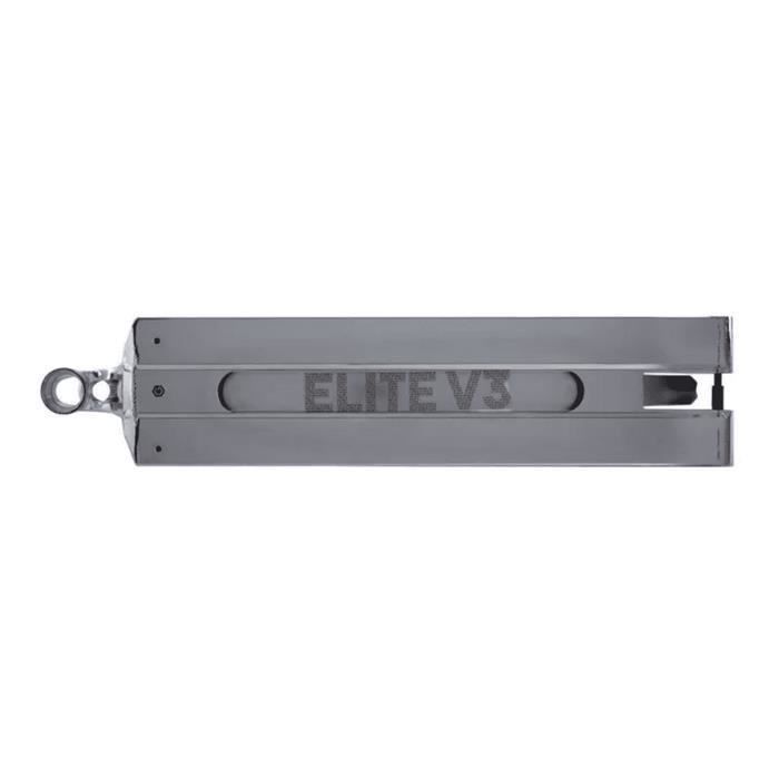 Deck trottinette - ELITE - Supreme V3 - 225 x 5 cm - Aluminium - Chrome