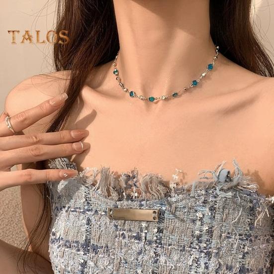 Kvinner Halskjede Faux Crystal Enkelt/Dobbeltlags Sommerfuglanheng Justerbar med utvidet lengde Ball Party Neck Smykker Bryllupschoker