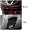 For Hyundai Creta IX25 2016-2018 Driver Side Glove Storage Box Adjust Switch Button Cover Trim Stainless Steel Interior Moulding