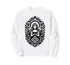 Minimalist Mokosh Symbol Slavic Pagan Goddess Line Art Sweatshirt