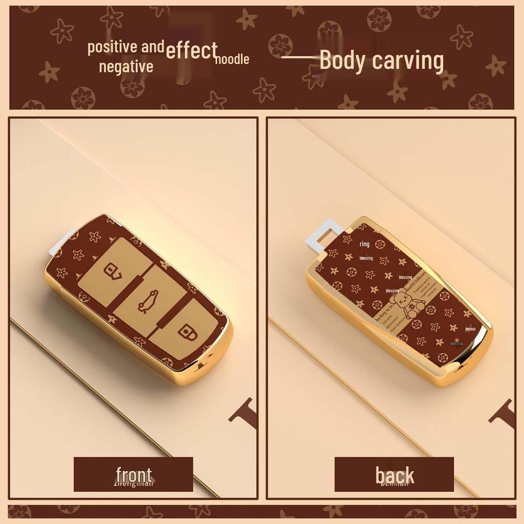 Volkswagen T-Cross, Sagitar, Tiguan L, Lavida, Bora, Golf 7, Lamando Key Cover Case