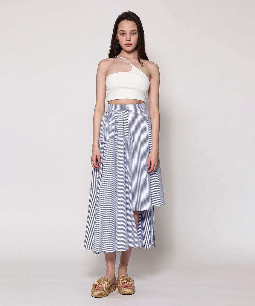 02ARMOIRE Annabel Skirt _ Blue Stripe