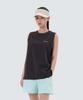 SNOWPEAK APPAREL Classic Woven Women'S Sleeveless (S25Mwtst16) Charcoal