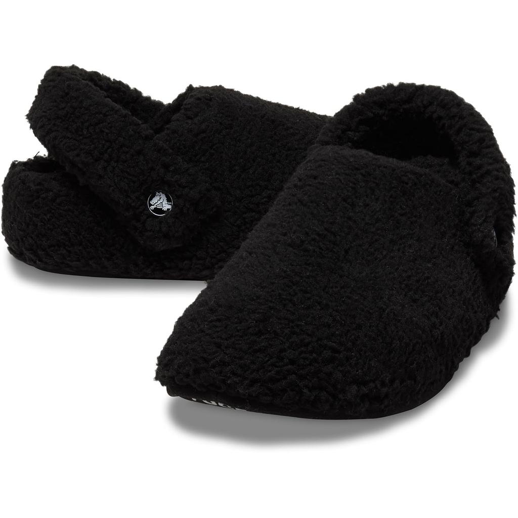 Crocs Classic Cozzzy Size 12 10 Slipper, Black, Women's/Size Men's