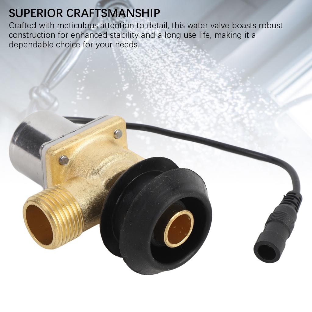 Elektrisches Magnetventil Edelstahl G1/2 G3/8 Wasserkontroll-Magnetventil für automatische Schaltersteuerung